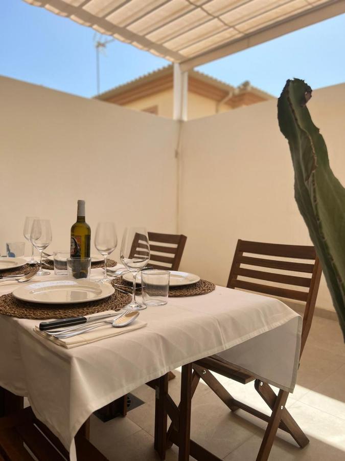 Apartamento Bonito Adosado Con Piscina A 200 M De La Playa El Mojon  Exterior foto