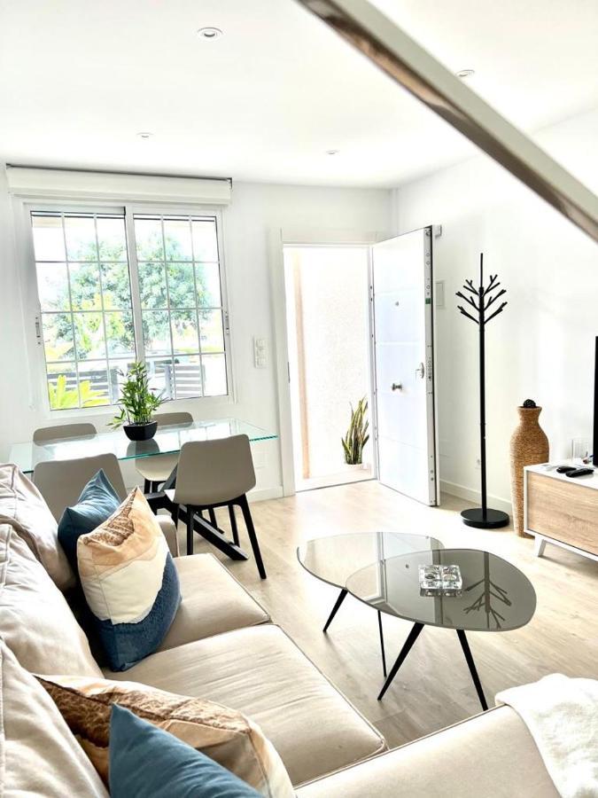 Apartamento Bonito Adosado Con Piscina A 200 M De La Playa El Mojon  Exterior foto